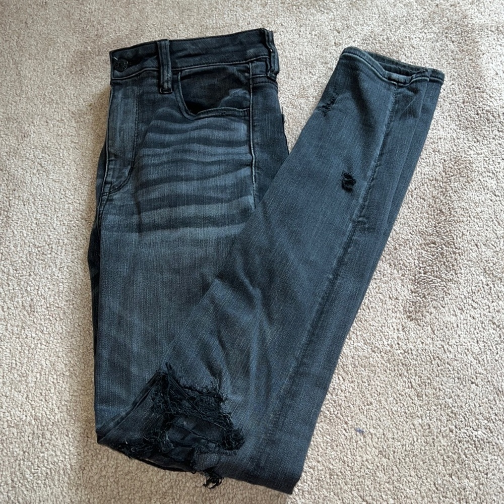 American eagle high rise skinny jean